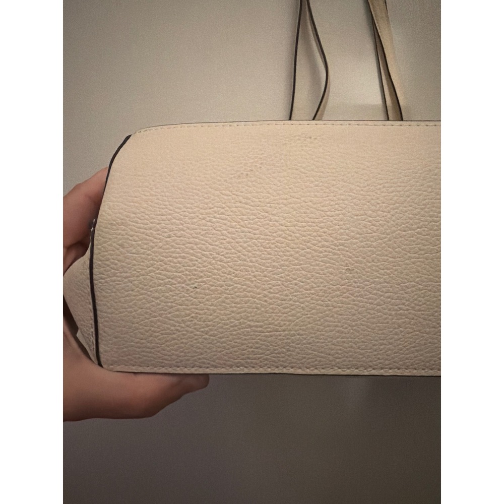 Coach Tote Chalk White Pebbled Leather Shoulder Bag L2273-1671 - Picture 14 of 15